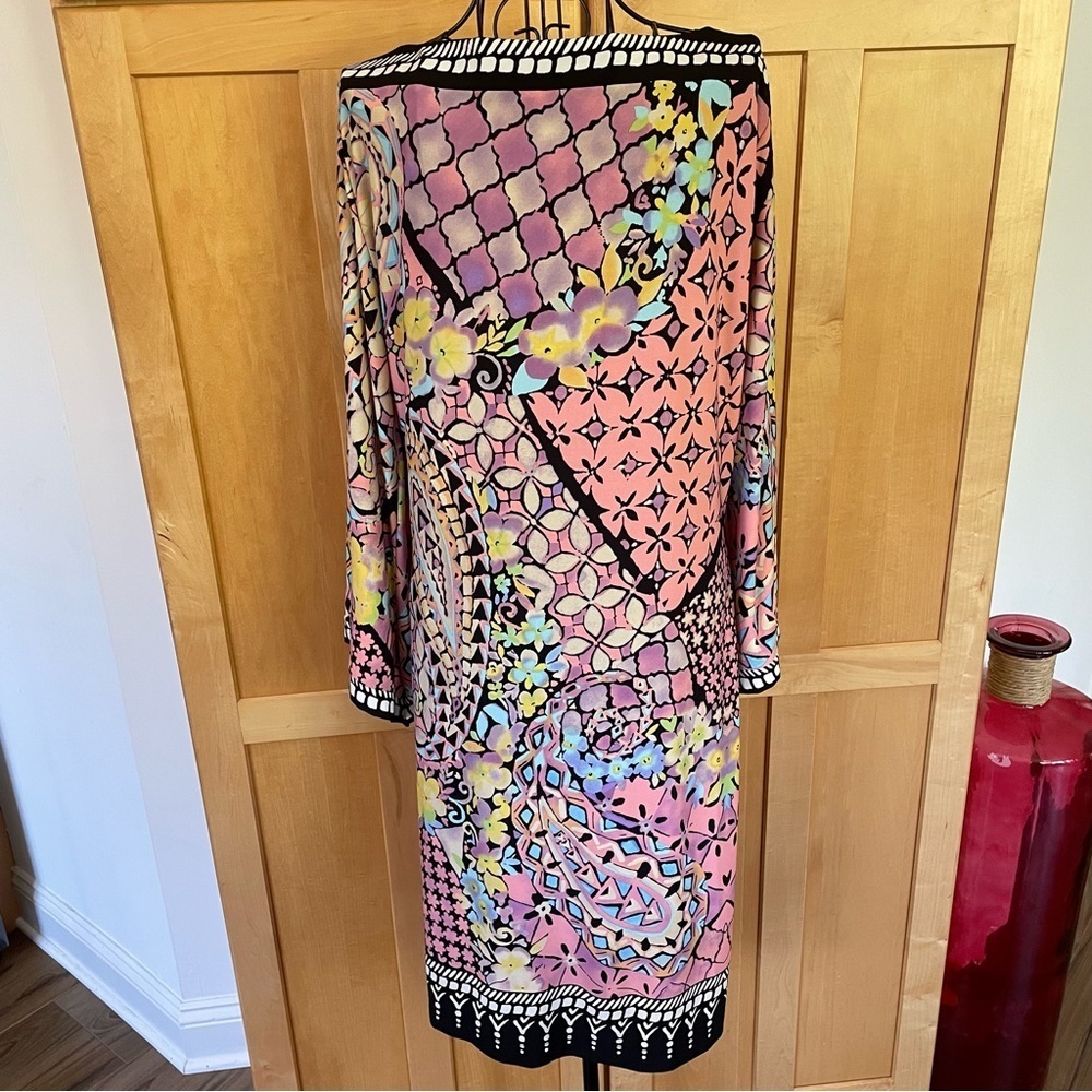 Beige By Eci Pink Multi Color & Pattern 3/4 Sleev… - image 8